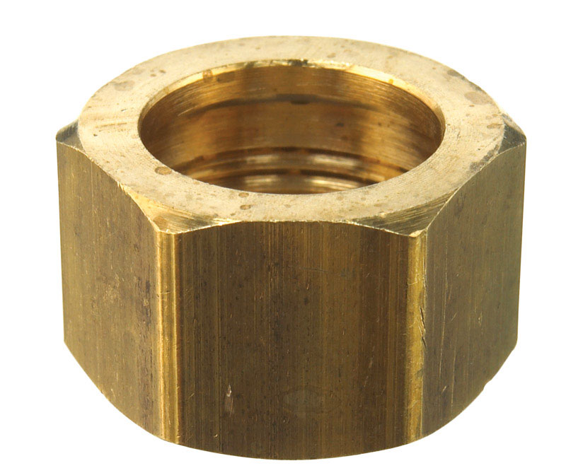 JMF 5/8 in. Compression Brass Nut