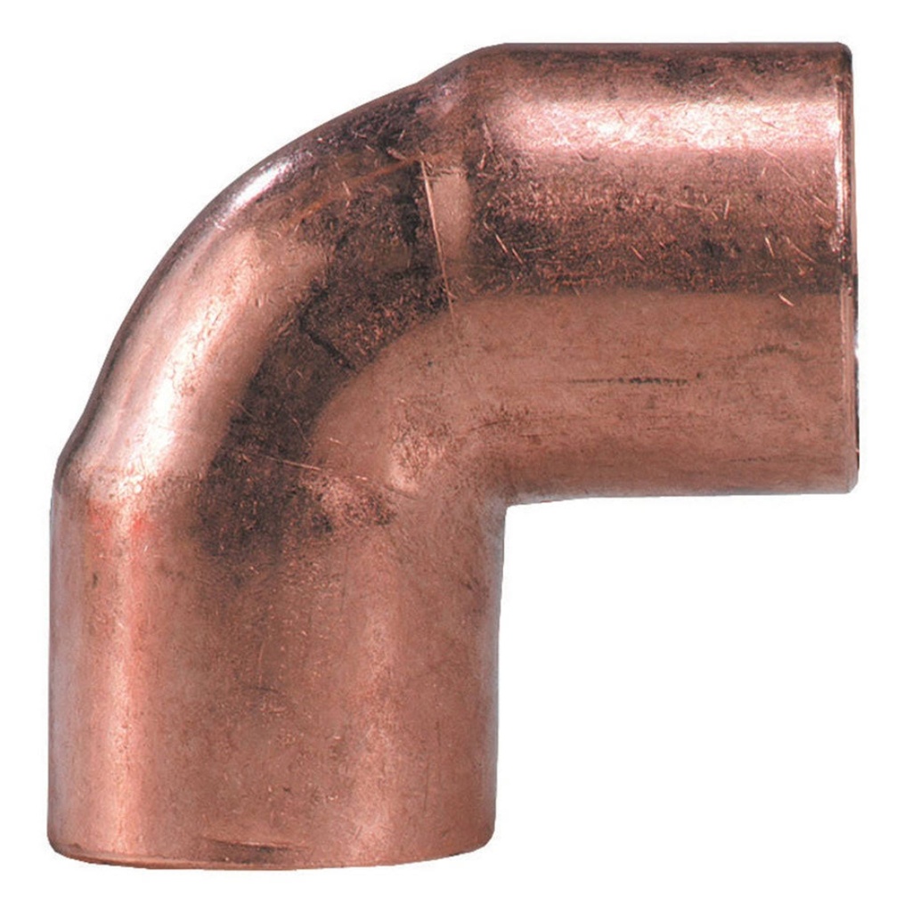 Elkhart Products Pipe Elbow, 1-1/4 in, Sweat, 90 Deg Angle, Copper