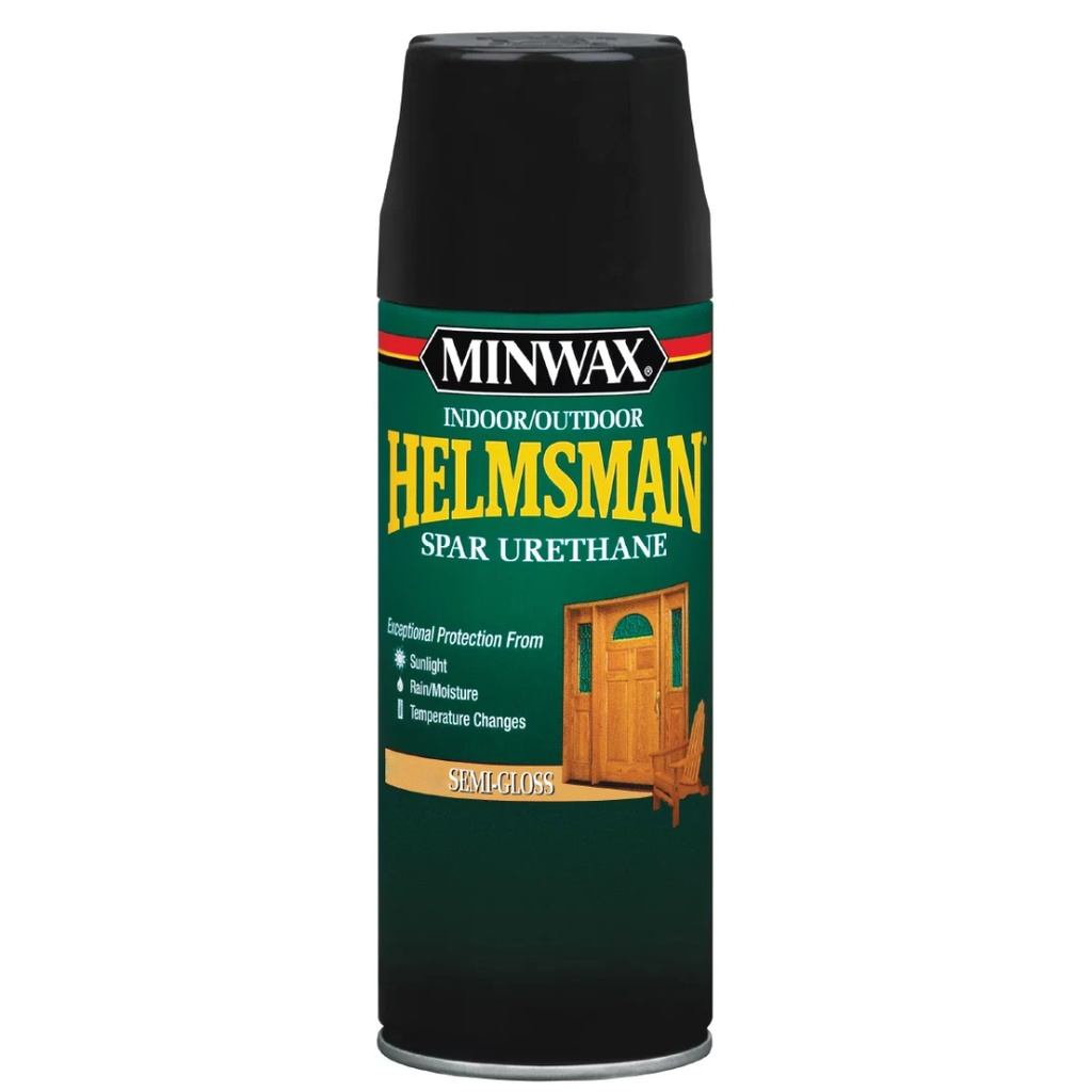Minwax Helmsman Semi-Gloss Clear Oil-Based Spar Urethane 11.5 Oz