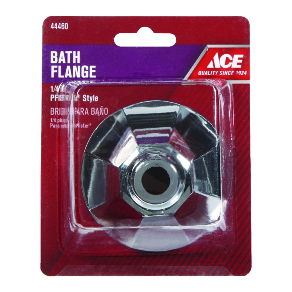 Ace Plastic Bath Flange 1/4 in