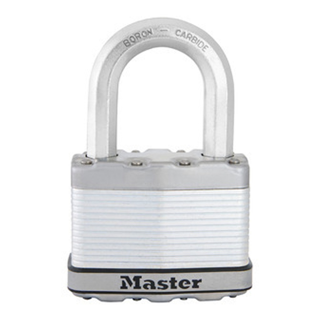 Master Lock Magnum 2 in. H X 1-1/4 in. W X 2-1/2 in. L Steel Dual Ball Bearing Locking Weather-Resis
