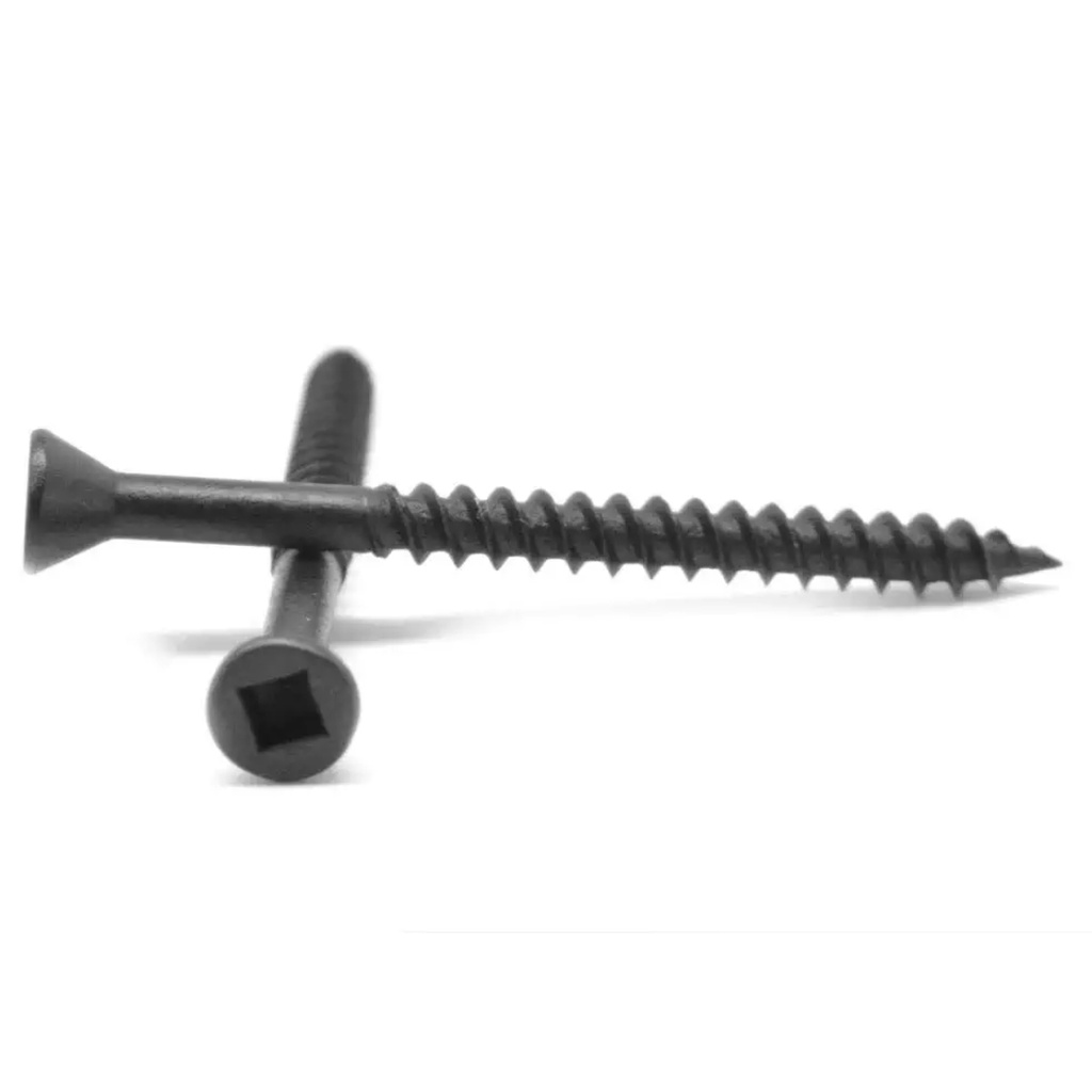 Hillman #6 X 1-5/8 in. Square Drive Trim Head Screw 214 per Box 48329 - All