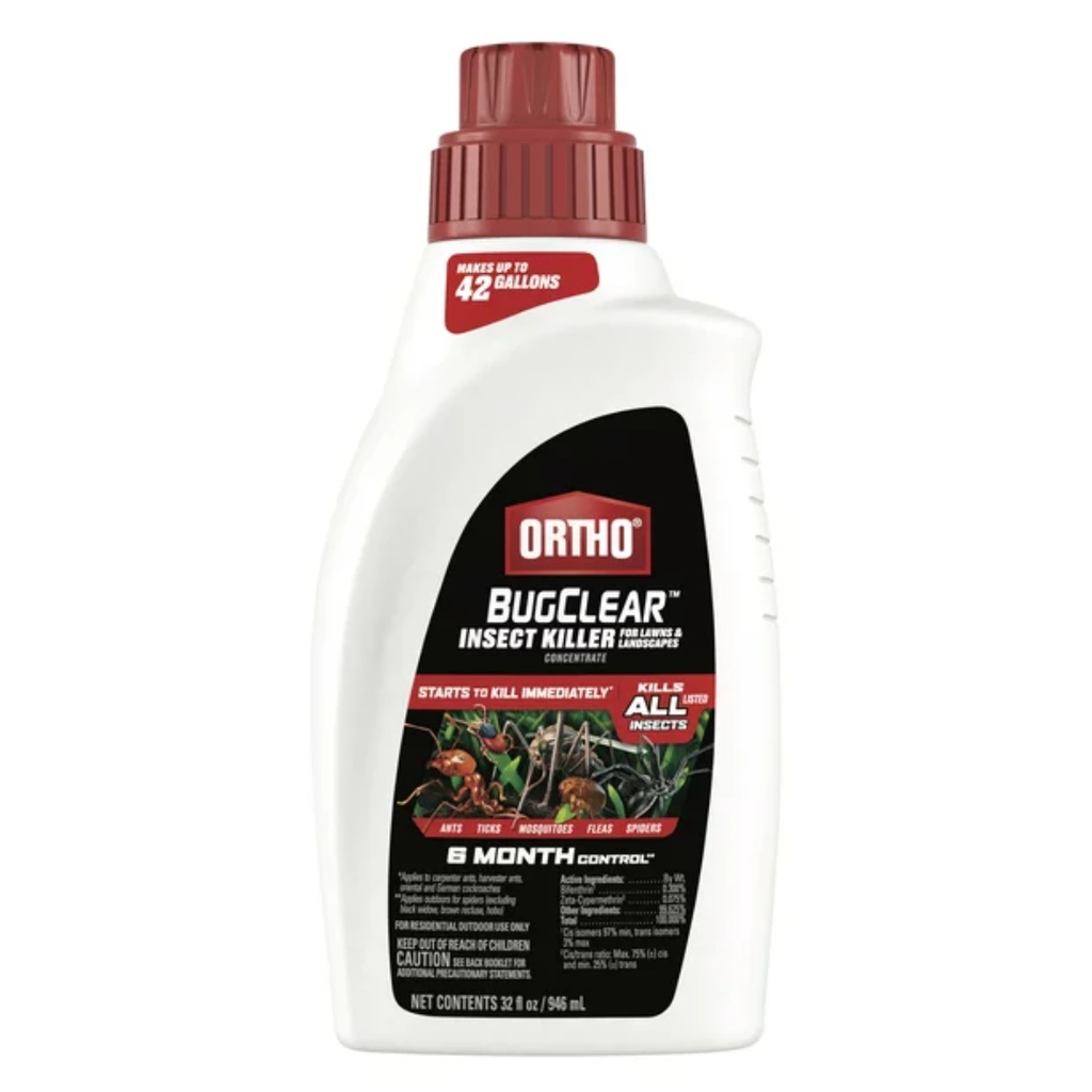 Ortho BugClear Insect Killer Concentrate 32 Oz