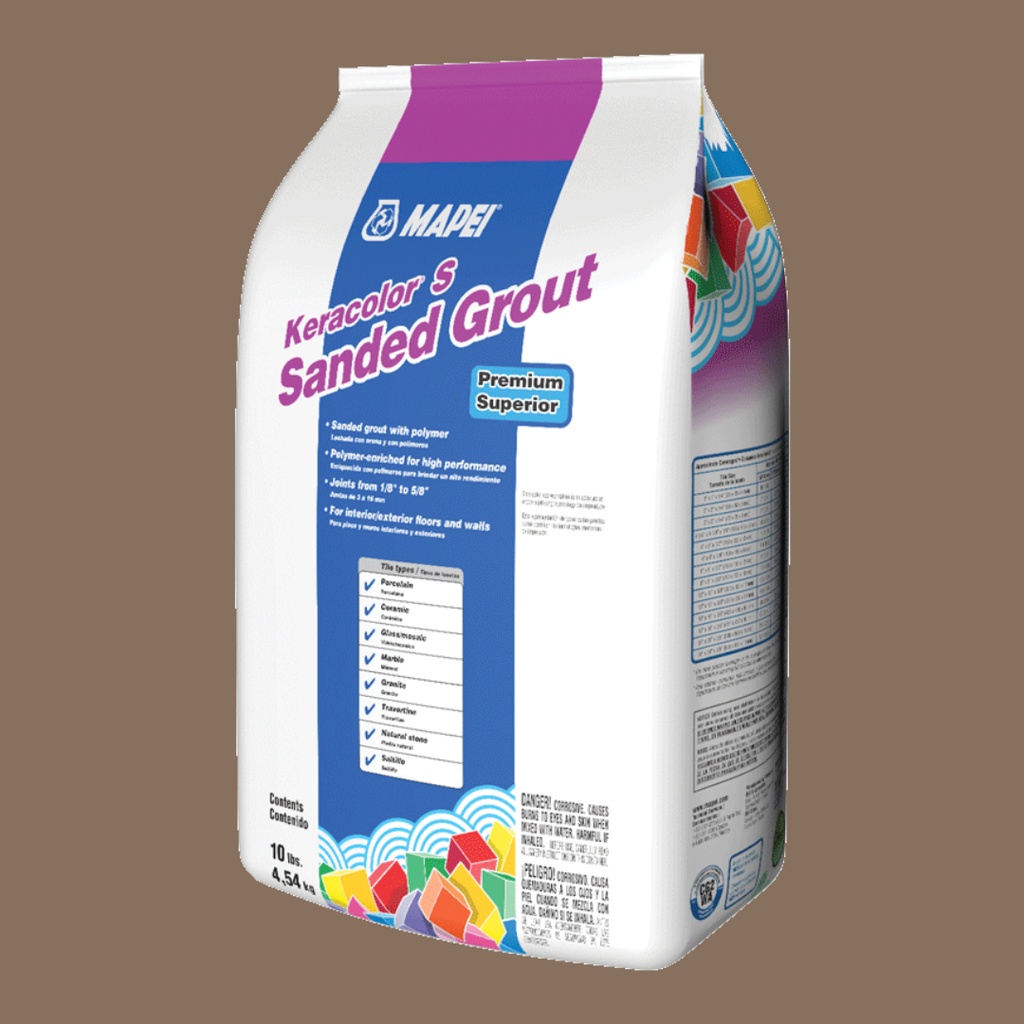 MAPEI KERACOLOR S MOCHA 10LB