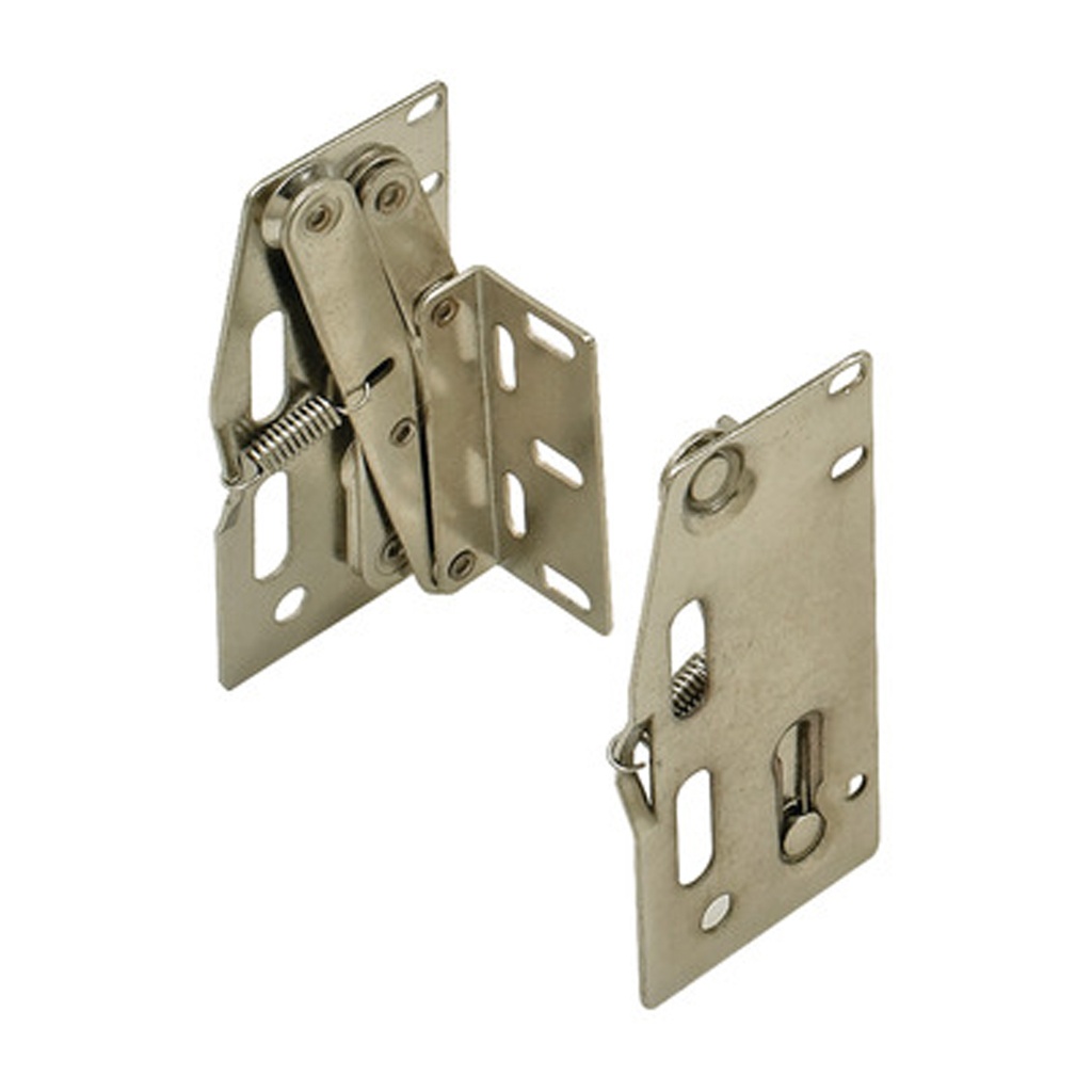 HINGE SET FOR SINK TILT-OUT TRAY