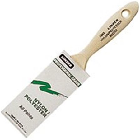 Paint Brush, 3 in W, 3-1/4 in L Bristle, Nylon/Polyester Bristle, Beaver Tail Handle