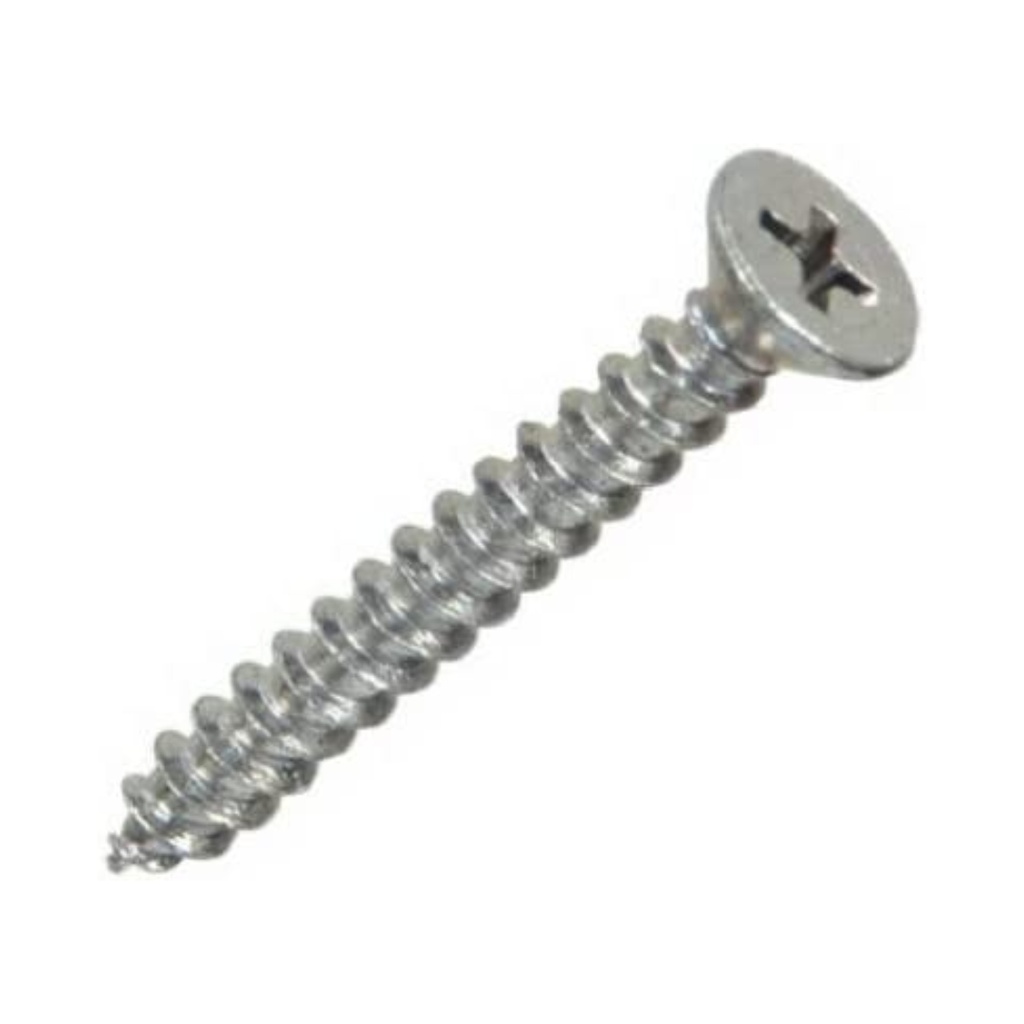 [399005303] HILLMAN No. 14 Ga. X 1 in. L Phillips Flat Head Sheet Metal Screws 100 Pk
