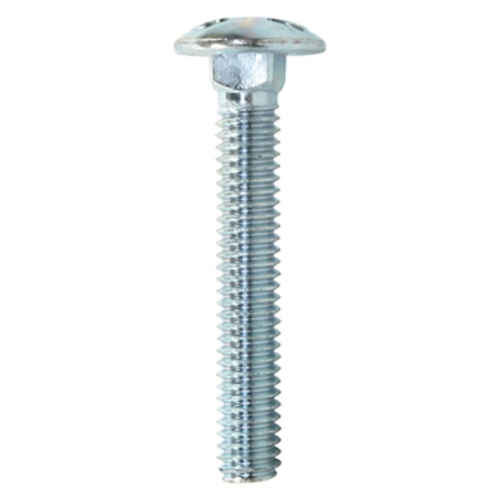 [400000780] HILLMAN 1/2 in. X 3-1/2 in. L Zinc-Plated Steel Carriage Bolt 25 Pk