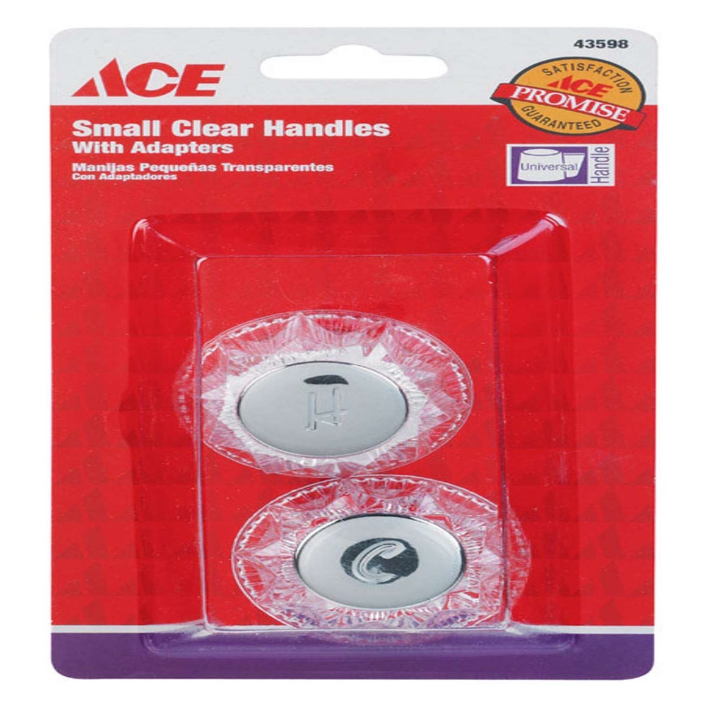 Ace for Pfister Windsor Clear Bathroom Faucet Handles