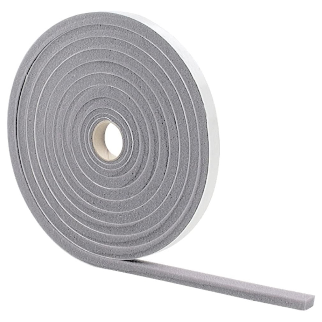 [5315460] M-D Building Products Gray Foam Weather Stripping Tape for Doors and Windows 120 in. L X 0.38 in