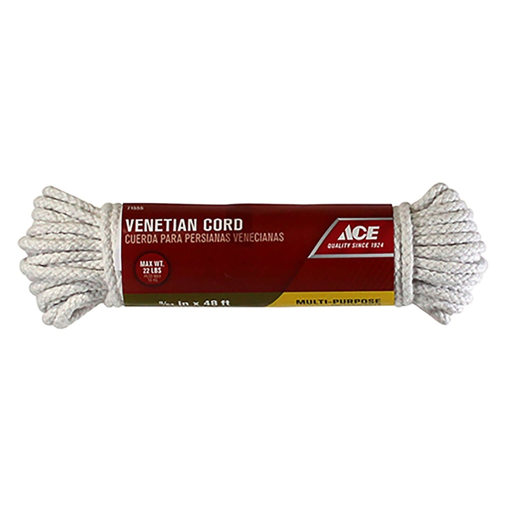 [71555] CORD SOLD BRAIDED 9/64"D