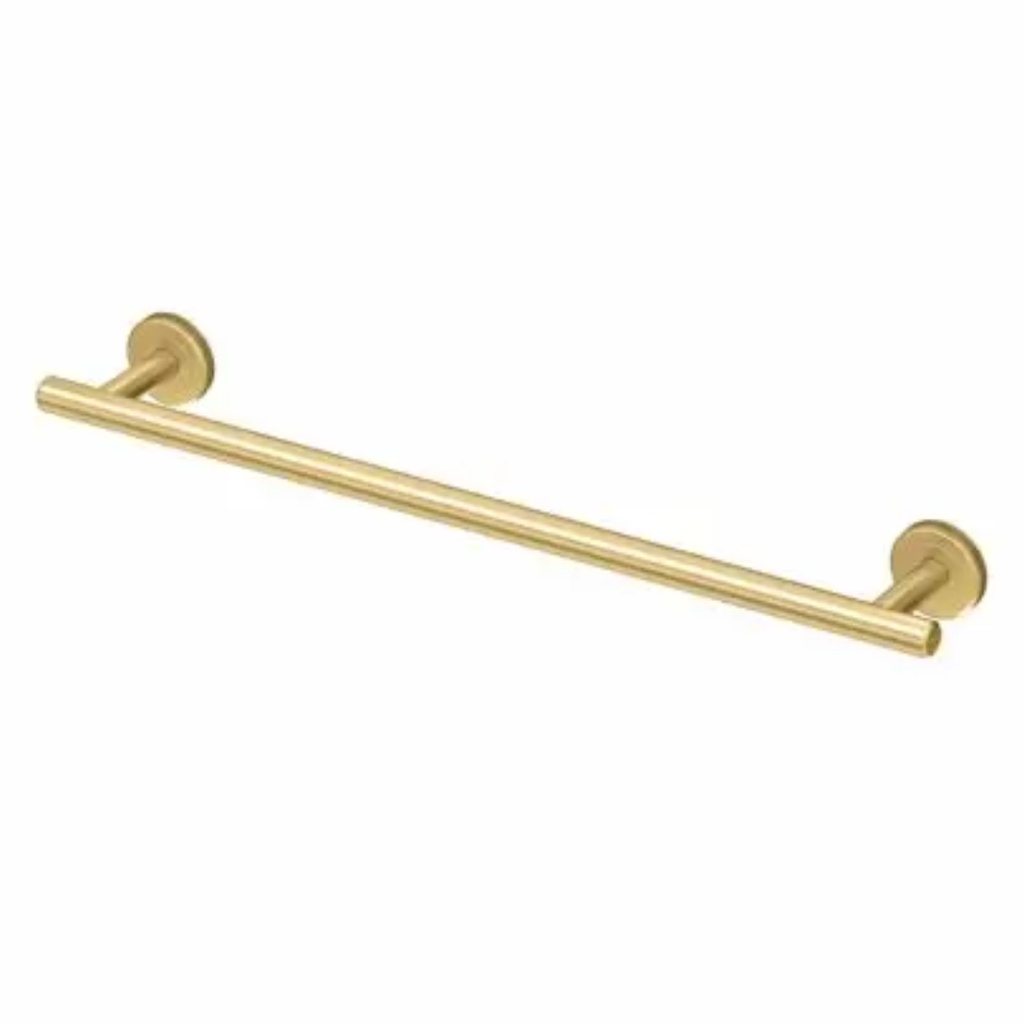 Latitude II 18 in. Towel Bar in Brushed Brass