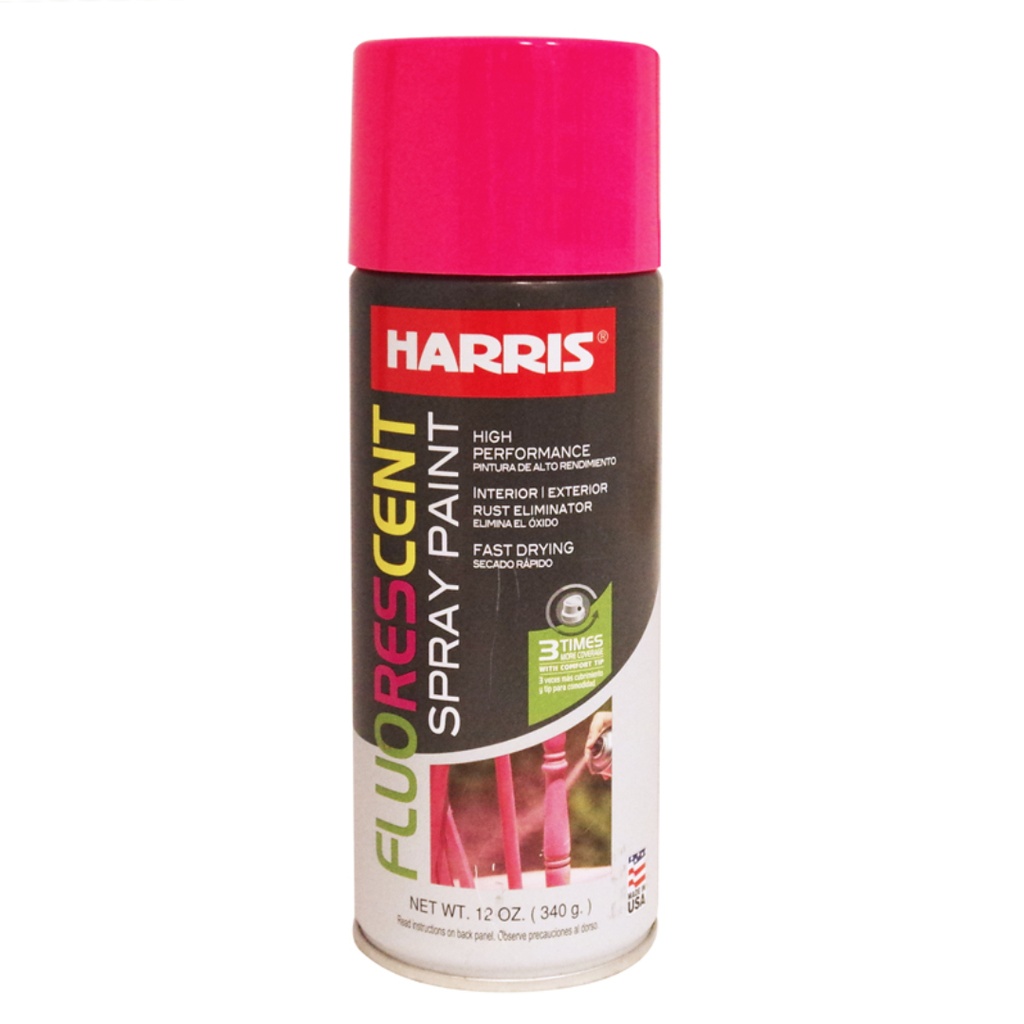 HARRIS FLRSCNT PINK SPRAY 12OZ