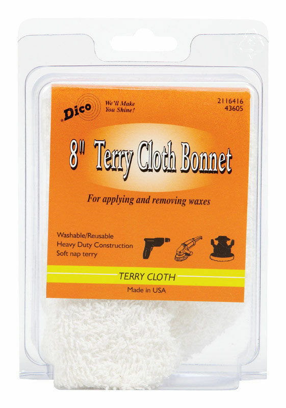 [2116416] 3pk. DICO 7" - 8" TERRY ELASTIC BONNETS  # 7420651