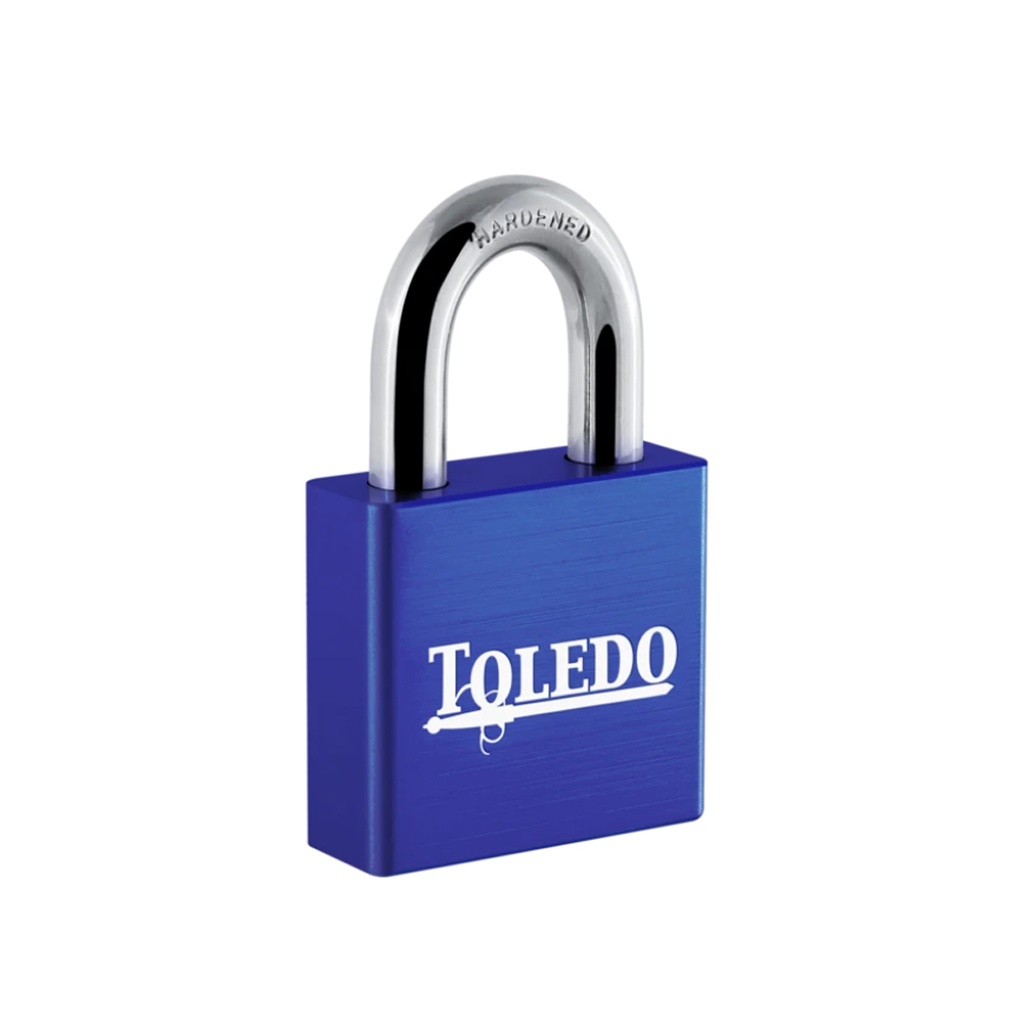 TOLEDO CANDADO ALUM TBK200AL-BLU