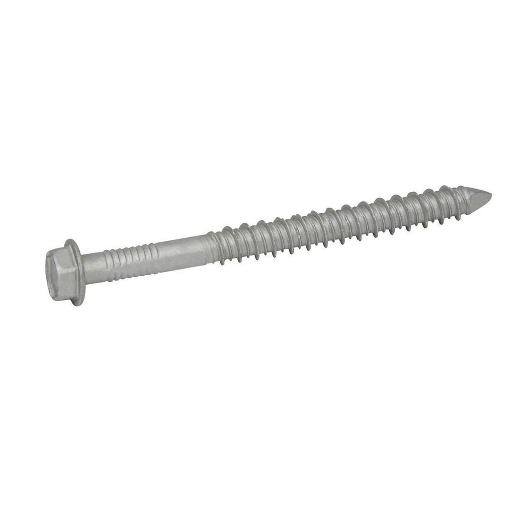 [400003385] Tapcon 1/4  X 1-3/4  Stainless Steel Hex Head Concrete Anchor Screws 3368907 | 100 Pack | Drill Bit Included