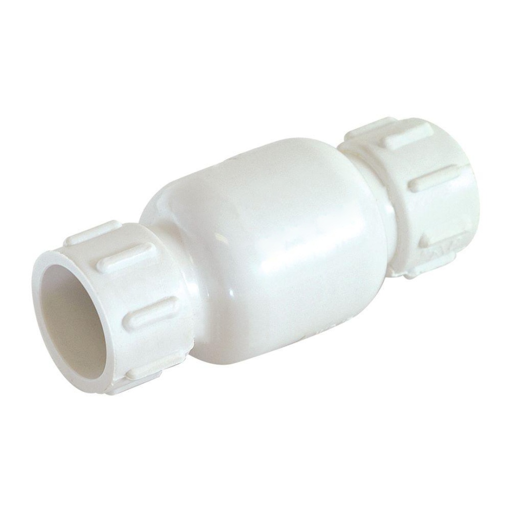 [45696] Homewerks 3/4 in. D X 3/4 in. D FIP PVC Spring Loaded Check Valve