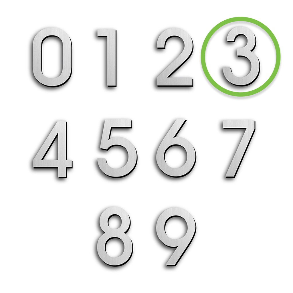 JNF  NUMERO #  3 INOX