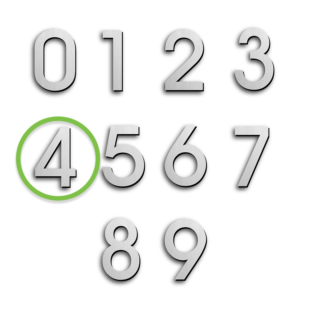 JNF  NUMERO # 4  INOX