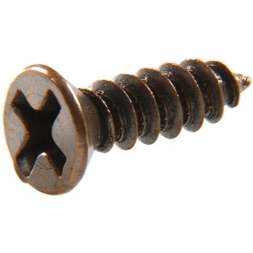 The Hillman Group 2845 6 X 1/2-Inch Flat Head Antique Brass Decorative Sheet Metal Screw  40-Pack