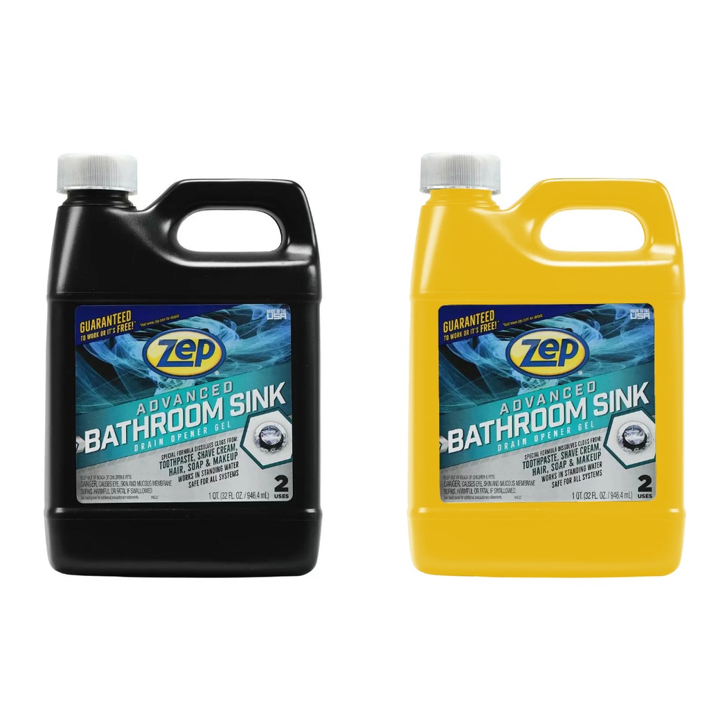 [4905287] Zep Advanced Bathroom Sink Gel Drain Opener 1 Qt