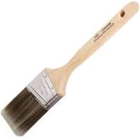 Paint Brush, 2 in W, 2-3/4 in L Bristle, Nylon/Polyester Bristle, Sash Handle