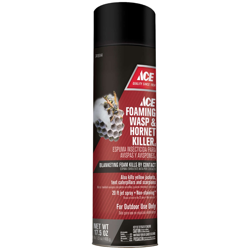 [7098130] Spectrum 7098130-4 "Ace" Foaming Wasp & Hornet Killer