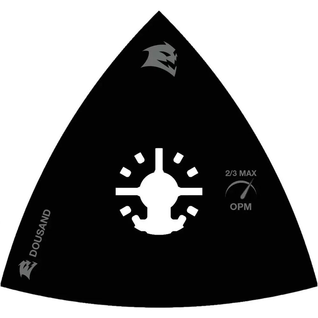 [DOUSAND] Diablo 3-1/8 in. X 3-1/8 in. W Rubber Triangular Oscillating Sanding Pad 1 Pk