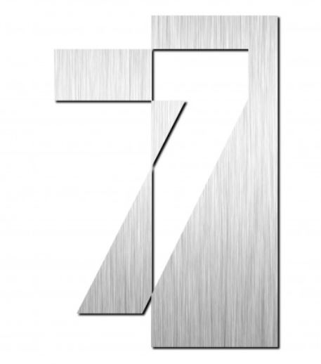 ESTAMP SIGN NUMBER 7 #1007031