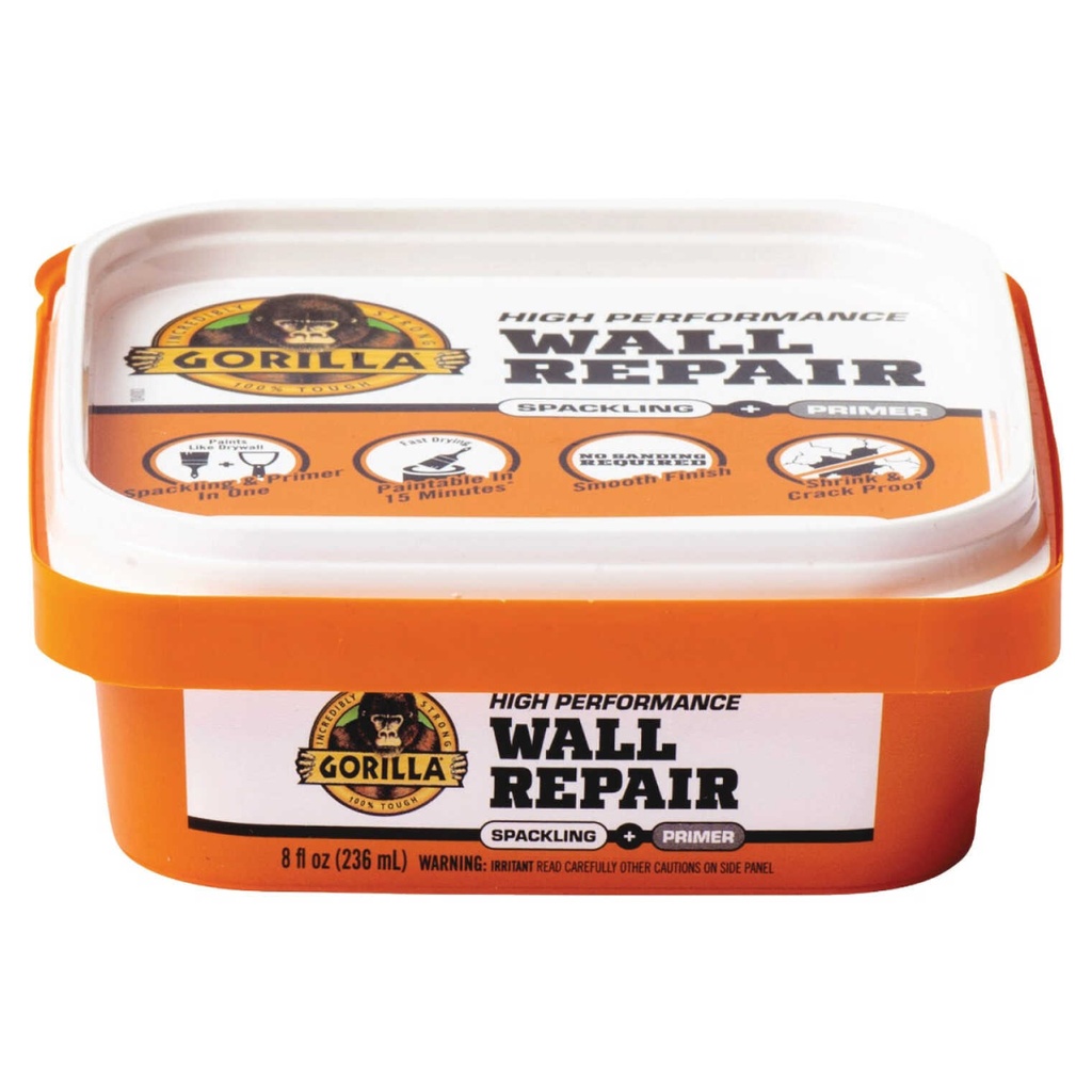 [1024215] Gorilla White Wall Repair 8 Oz