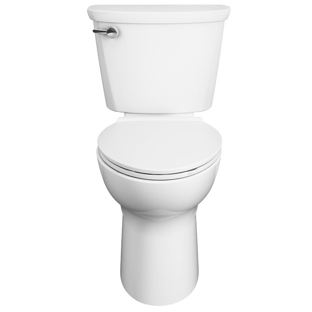 American Standard 3517A.101 Cadet Elongated Chair Height Toilet Bowl Only - Less Seat White Toilets and Bidets Toilet Bowls Elongated Toilet Bowls