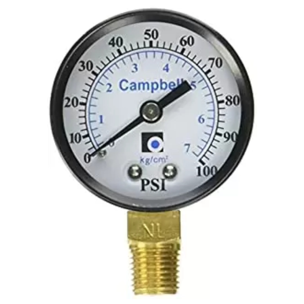 PRESSURE GAUGE 0-100 PSI