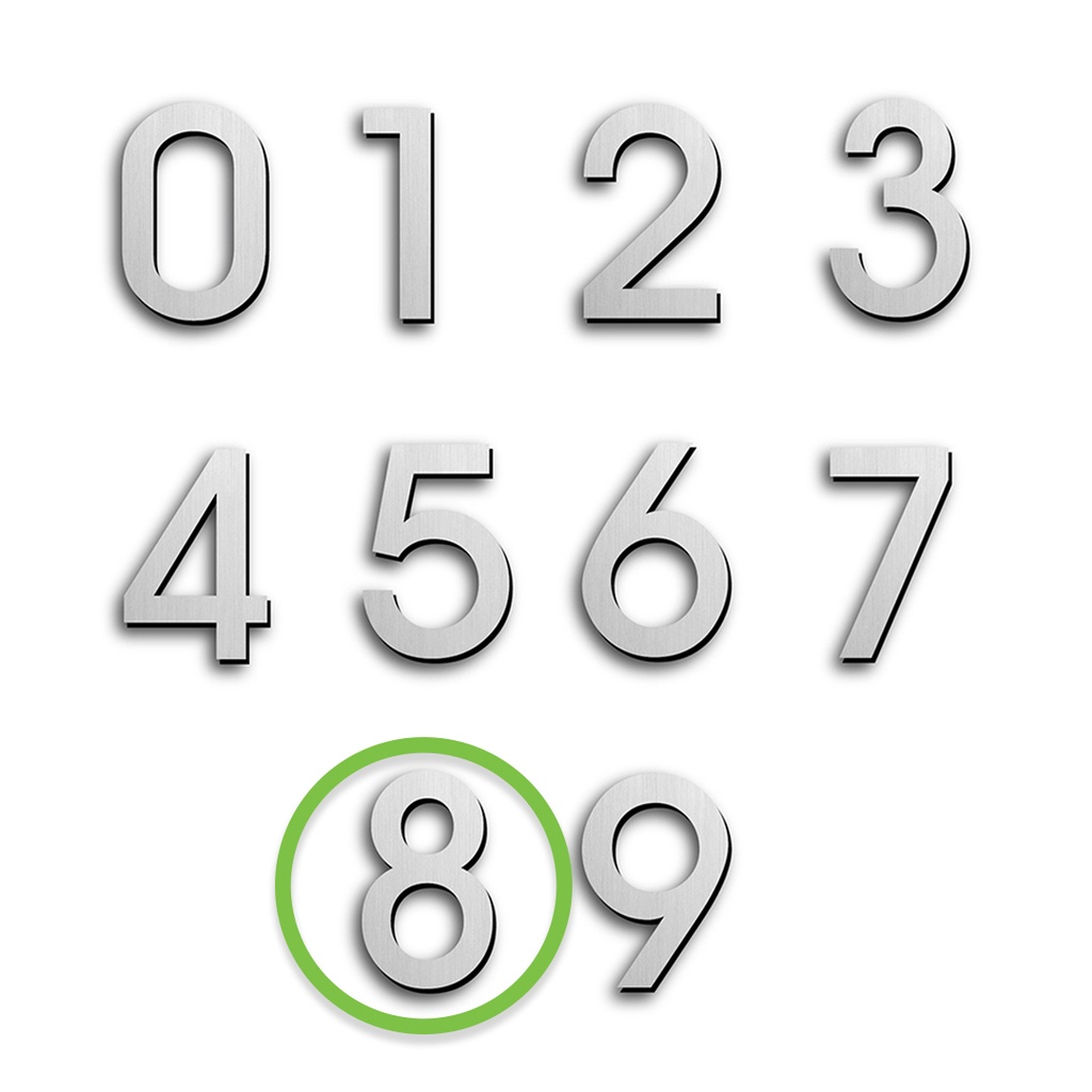 JNF  NUMERO # 8 INOX