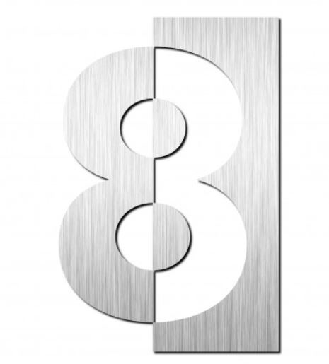 ESTAMP SIGN NUMBER 8 #1008031