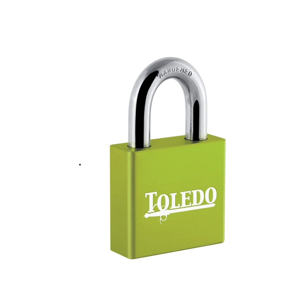 [380009349] TOLEDO CANDADO ALUM TBK200AL GRE