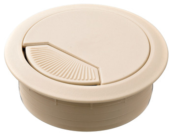 COVER HOLE 2-3/8" ALMOND 60MM