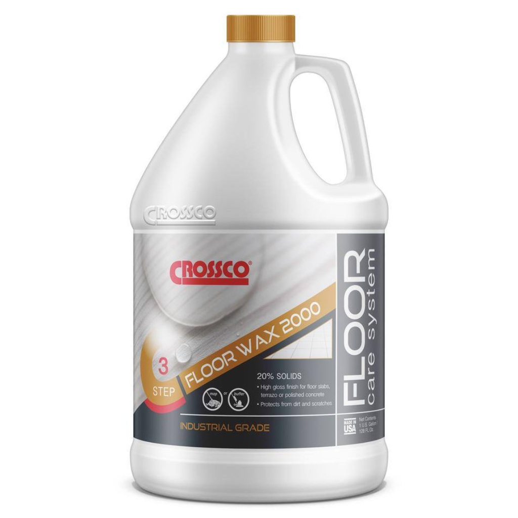 [CK134-4] CROSSCO FLOOR WAX 2000 GL