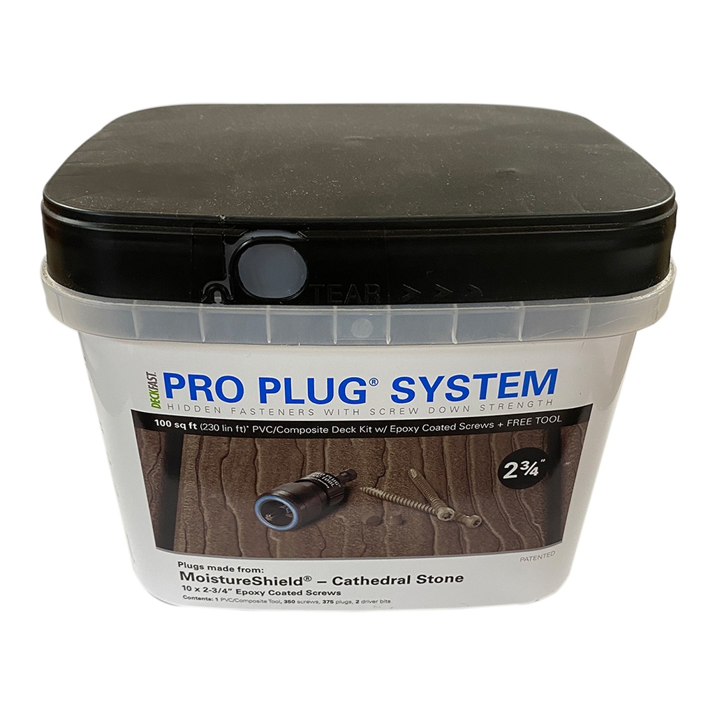 DECK SCREW 2-3/4 CATH.STON.100P2