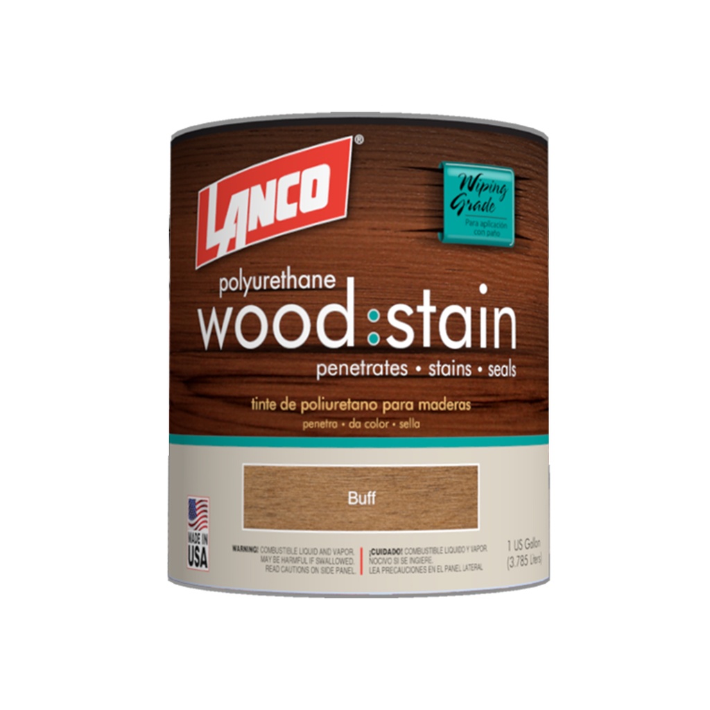 LANCO WOOD STAIN BUFF 32 OZ
