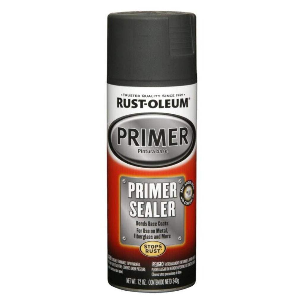 Rust-Oleum Automotive Flat Black Automotive Sandable Primer Spray 12 Oz