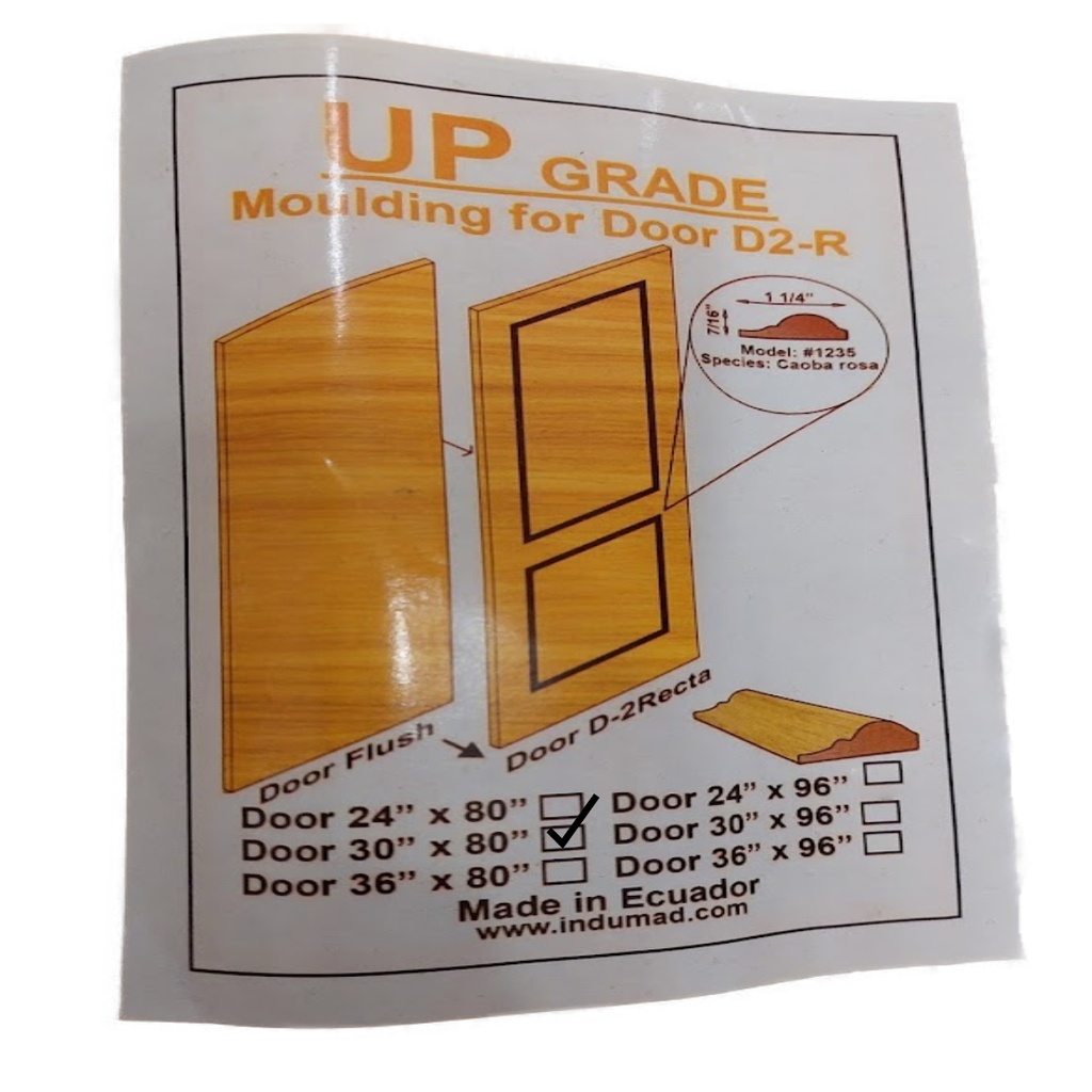 [295000801] KIT MOLD. CAO.D2 REC #1235 30X80