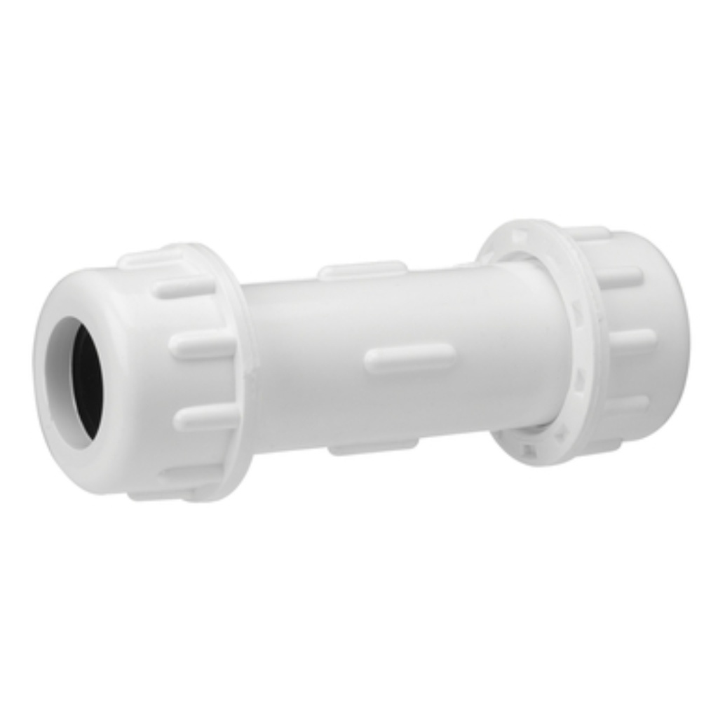 [440002345] PVC SCHEDULE 40 COMPRESSION COUPLING 1/2 in. per 17 Each