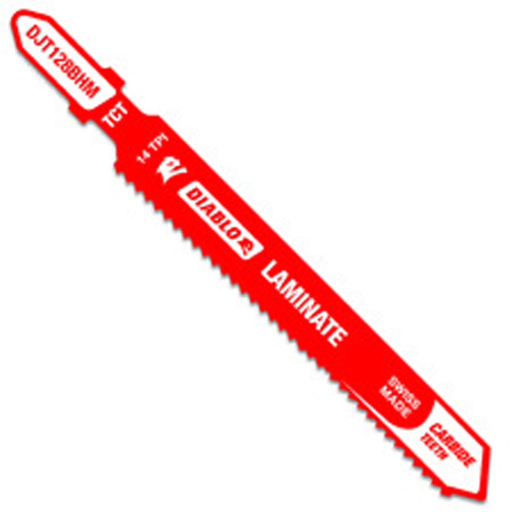 Diablo 3-5/8 in. Carbide T-Shank Laminate Jig Saw Blade 14 TPI 1 Pk