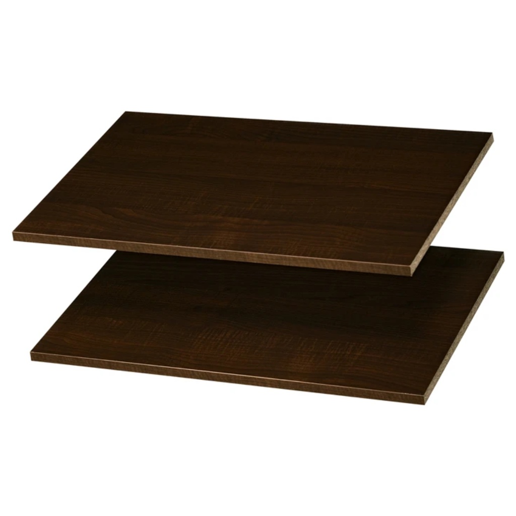 Easy Track 5/8 in. H X 23.875 in. W X 14 in. L Wood Closet Organizer Shelf