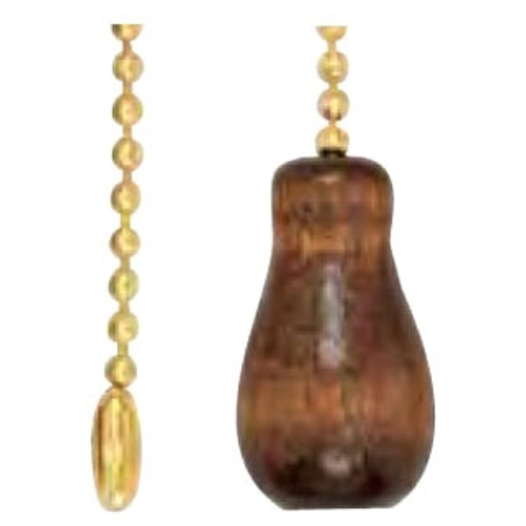 [S70533] SATCO 1 1/4 WOOD TASSEL