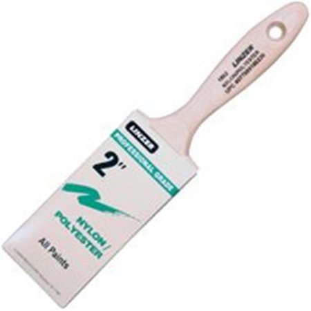 Paint Brush, 2 in W, 2-3/4 in L Bristle, Nylon/Polyester Bristle, Beaver Tail Handle