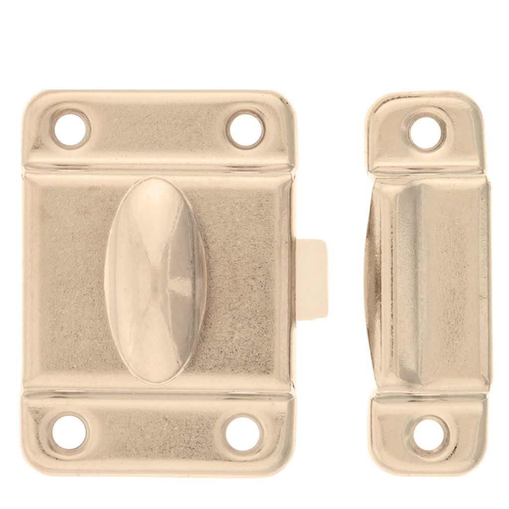 1-1/4 X 1-3/4  Brass Cupboard Turn Lock Ace Locksets 5298781 Brass Solid Brass