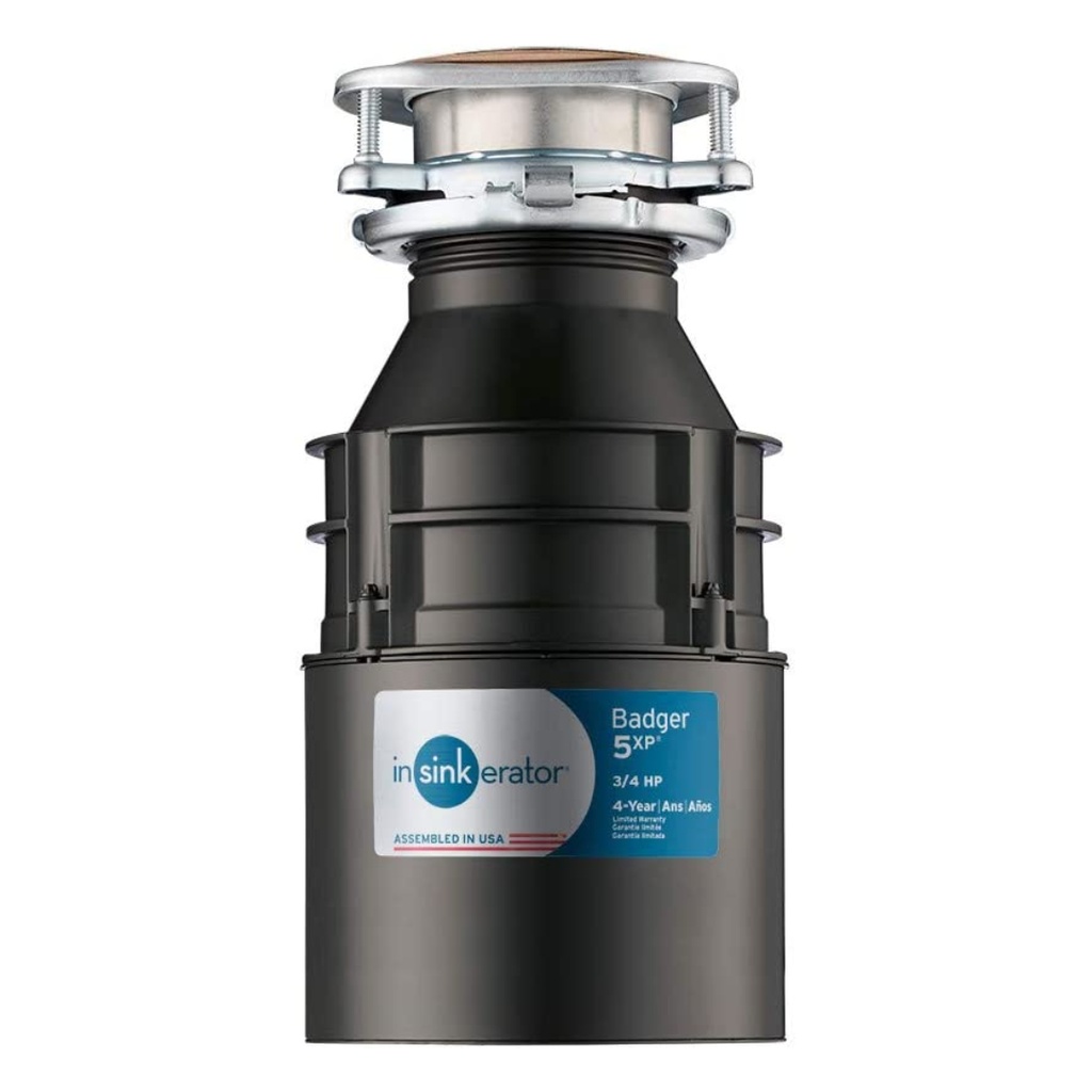 InSinkErator Badger 5XP 3/4 HP Continuous Feed Garbage Disposal