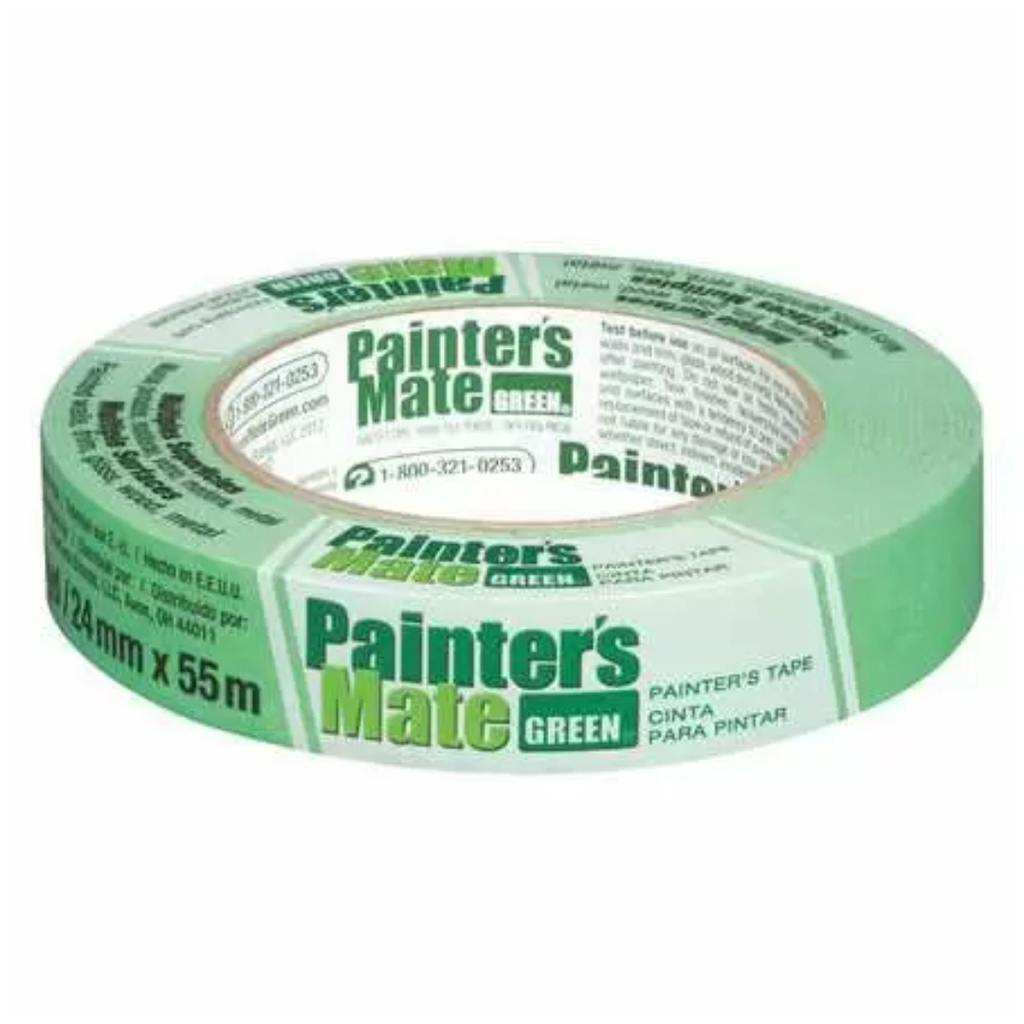 Painter's Mate 0.94 in. W X 60 Yd L Green Medium Strength Painter's Tape 1 Pk