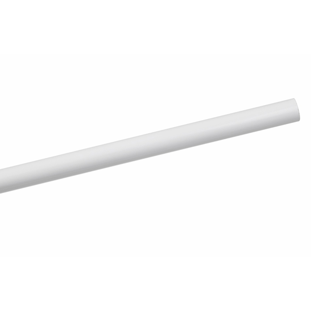 SuperSlide 72 in. White Closet Rod